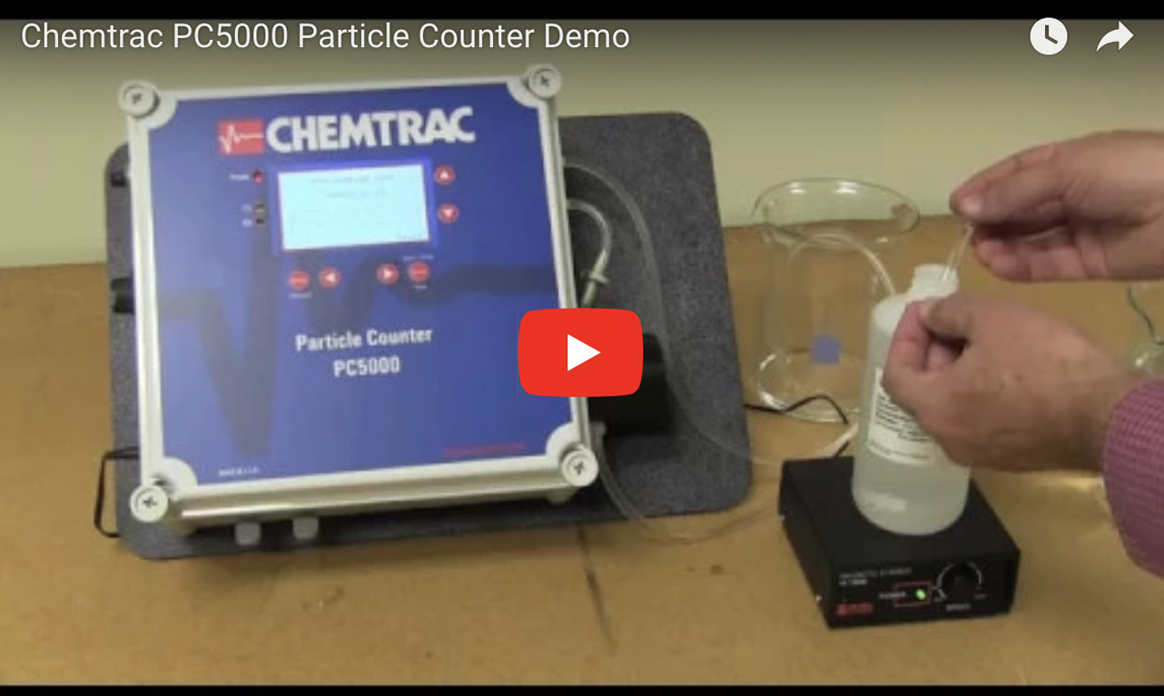 Chemtrac PC5000 Particle Counter Demo
